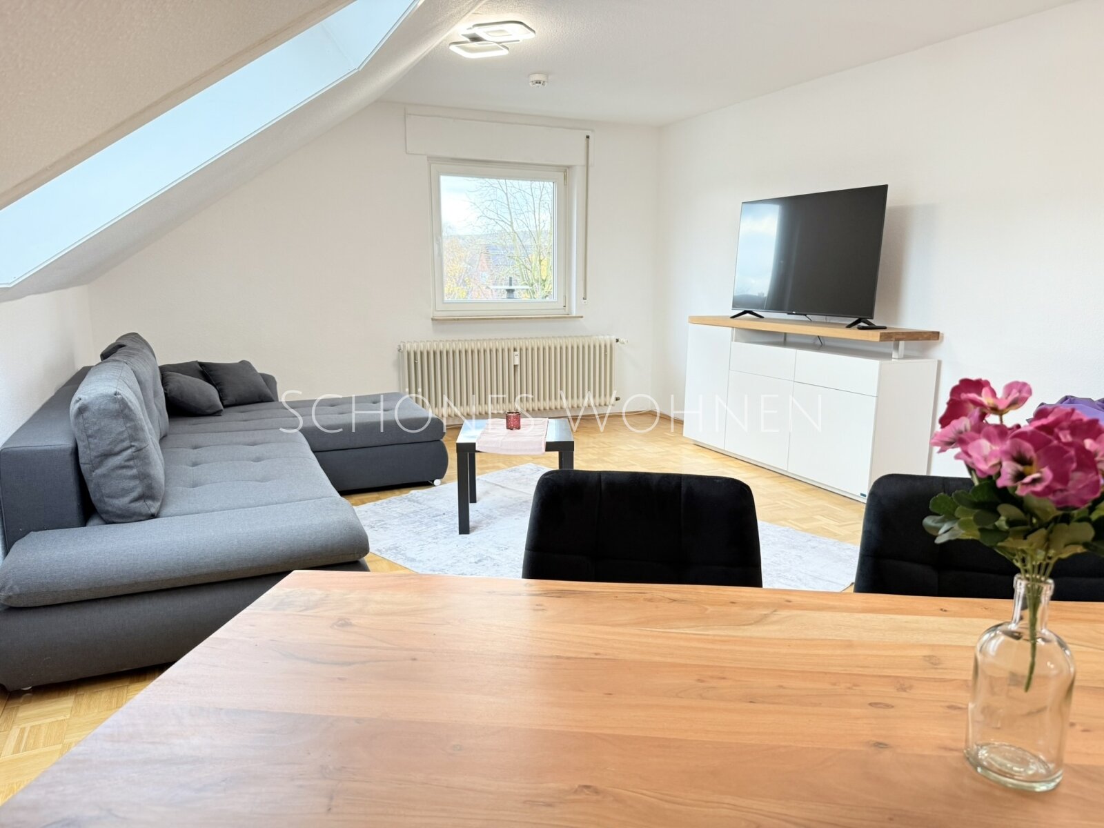 Weinbergsblick inklusive - Ferienwohnung in Bodenheim | möbliertes Wohnen 