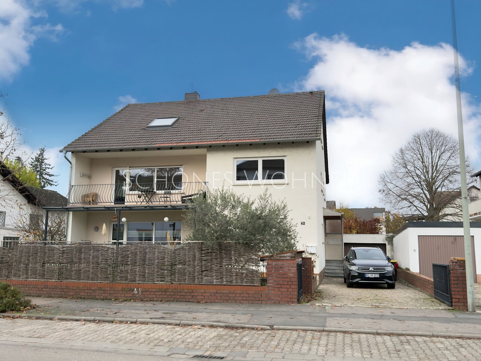 Weinbergsblick inklusive - Ferienwohnung in Bodenheim | möbliertes Wohnen 